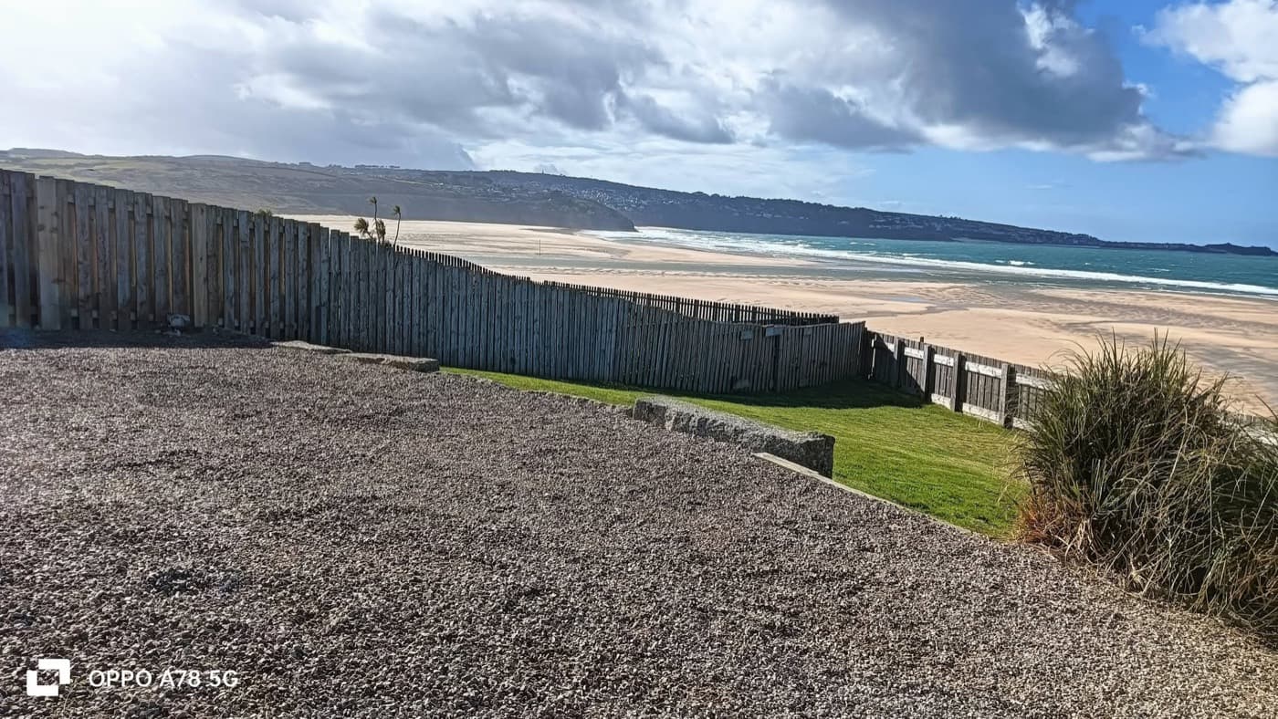 A landscaped garden cared for by Devon's Landscaping in West Cornwall